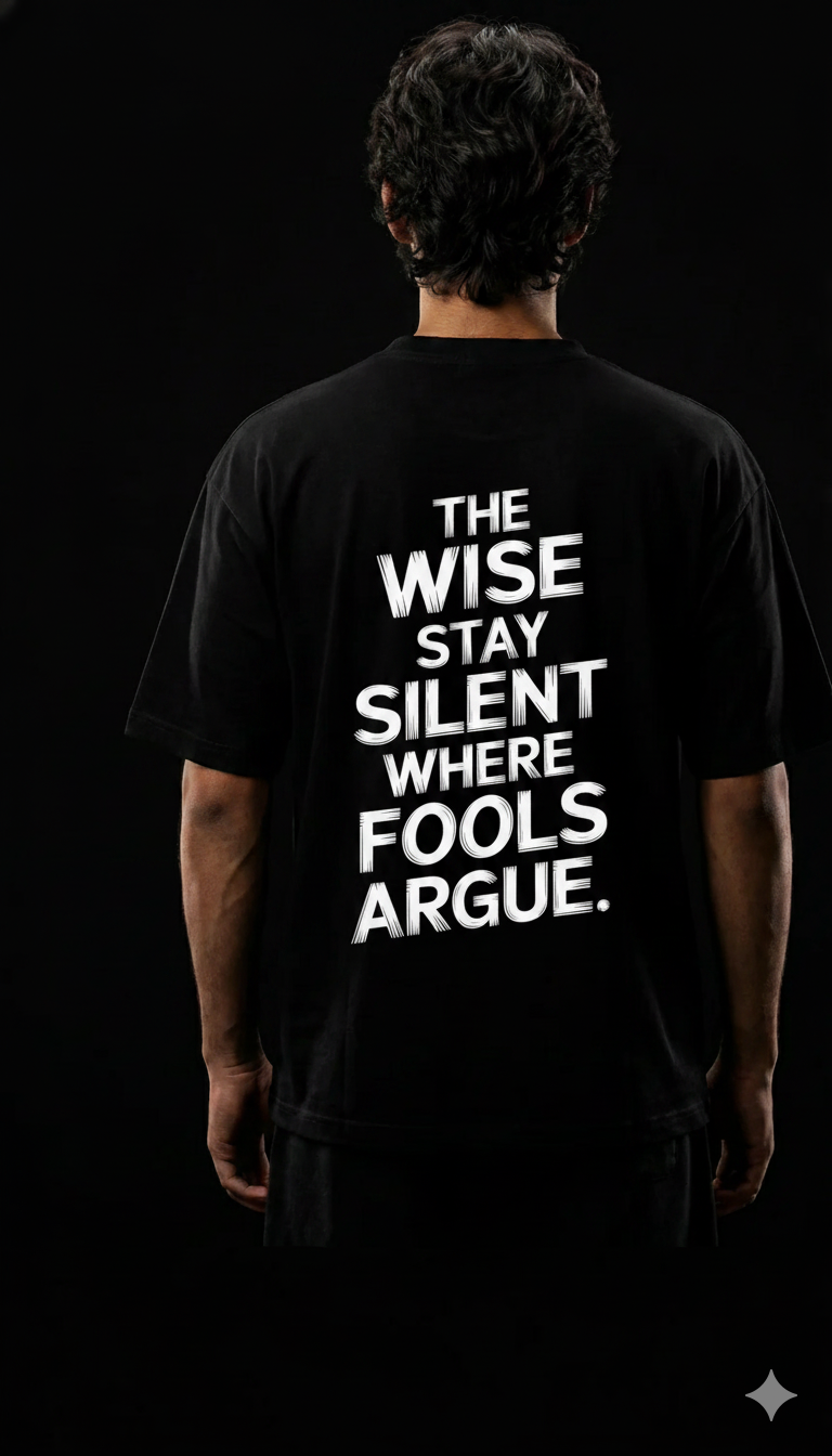WISE STAY SILENT back