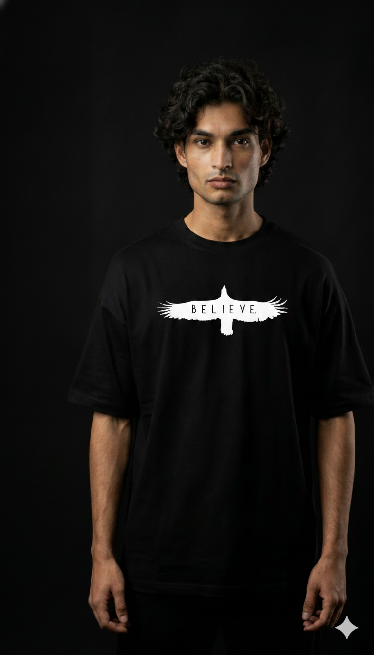 BELIEVE eagle front