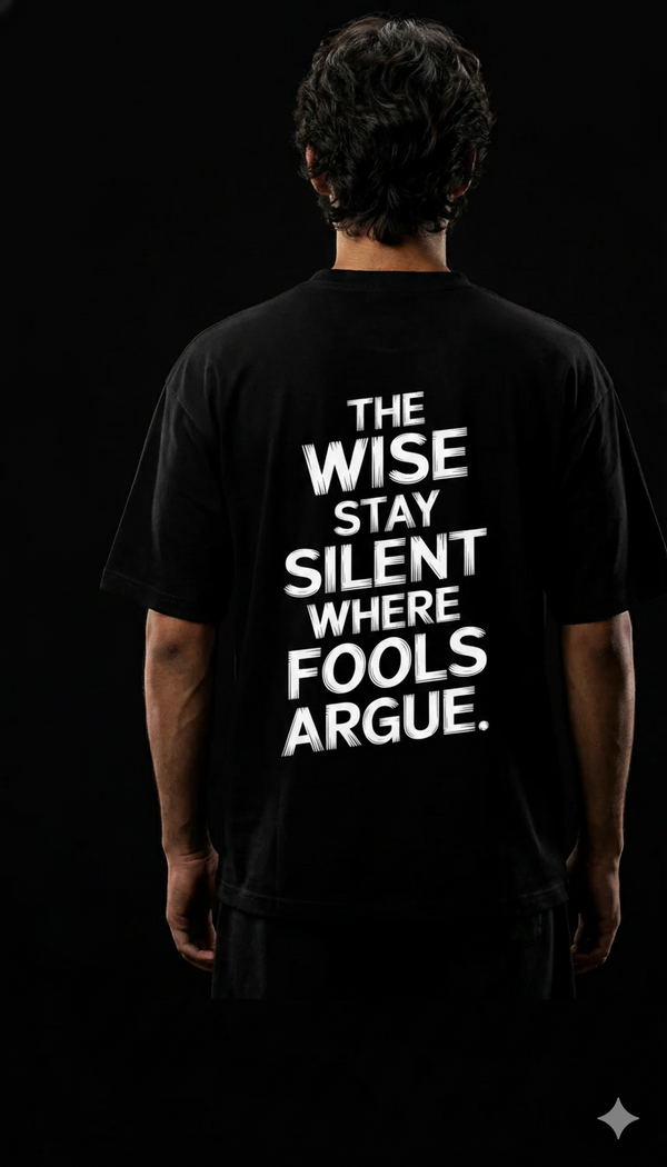 WISE STAY SILENT back